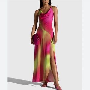 The Wolf Gang Makena Ombré Maxi Dress Size S